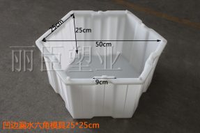 水泥六棱護(hù)坡磚模具